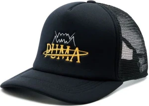 Бейсболка Puma BASKETBALL TRUCKER CAP черно-желтая 024489-01