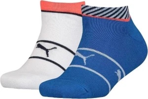 Шкарпетки дитячі Puma BOYS SNEAKER 2P STRIPE біло-сині (2 пари) 104001001-020