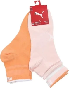 Шкарпетки жіночі Puma SHORT SOCK STRUCTURE 2P WOMEN персикові (2 пари) 103002001-010