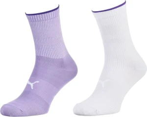 Шкарпетки жіночі Puma SOCK CLASSIC 2P WOMEN фіолетові (2 пари) 103003001-012