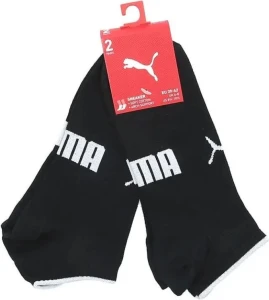 Шкарпетки жіночі Puma SNEAKER STRUCTURE 2P WOMEN чорні (2 пари) 103001001-016