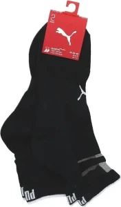 Шкарпетки жіночі Puma SHORT SOCK STRUCTURE 2P WOMEN чорні (2 пари) 103002001-016