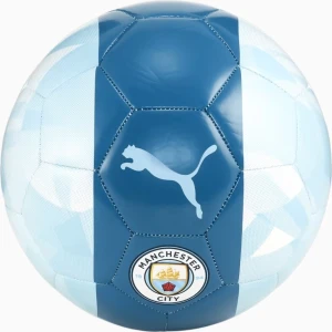 Футбольный мяч Puma MCFC FTBLCORE BALL голубо-синий Размер 5 084148-12
