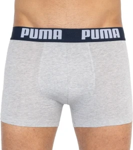 Труси (боксерки) Puma STATEMENT BOXER 2P сірі, синьо-темно-сині (2 пари) 501006001-010
