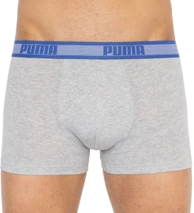 Труси (боксерки) Puma WORLDHOOD STRIPE TRUNK 2P сірі, біло-синьо-темно-сині (2 пари) 501004001-010