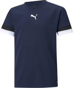 Футболка дитяча Puma TEAMRISE JERSEY JR темно-синя 704938-06