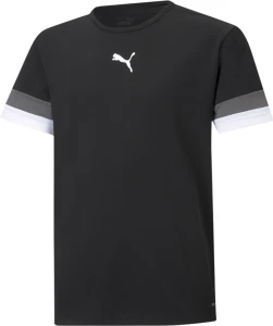 Футболка дитяча Puma TEAMRISE JERSEY JR чорна 704938-03