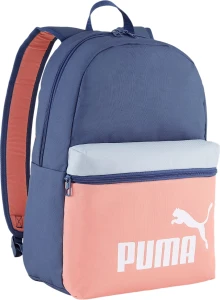 Рюкзак Puma PHASE COLOR BLOCK BACKPACK 22L сине-светло-розовый 091175-03