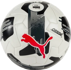 Футбольний м'яч Puma ORBITA 2 TB (FIFA QUALITY PRO) біло-чорно-червоний Розмір 5 084323-02