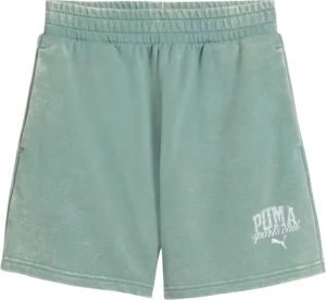 Шорты женские Puma CLASS WASHED 5" зеленые 68503530