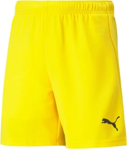 Шорти дитячі Puma TEAMRISE SHORT JR жовті 704943-07