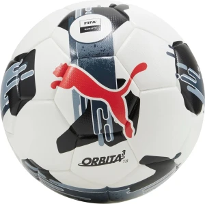 Футбольний м'яч Puma ORBITA 3 TB (FIFA QUALITY) біло-чорно-червоний Розмір 4 084325-02