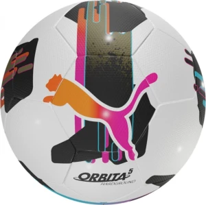 Футбольний м'яч Puma ORBITA 5 TB HARDGROUND біло-чорно-оливковий Розмір 5 084329-01