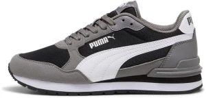 Кросівки дитячі Puma ST RUNNER V4 MESH JR сіро-чорно-білі 399876-04