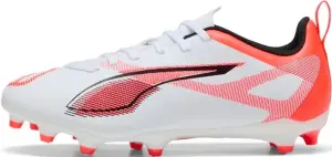 Бутси дитячі Puma ULTRA 5 PLAY FG/AG біло-коралові 108170-01