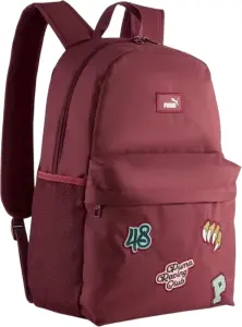 Рюкзак підлітковий Puma PHASE PATCH BACKPACK YOUTH 20L бордовий 091730-20