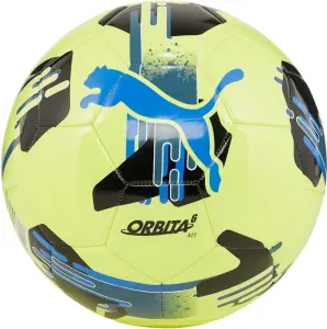 Футбольний м'яч Puma ORBITA 6 MS жовто-чорно-синій Розмір 5 084335-08