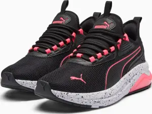 Кросівки жіночі Puma AMPLIFIER SPECKLE чорно-рожеві 399145-02