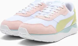 Кросівки жіночі Puma R78 VOYAGE EUCALYPTUS біло-персиково-салатові 402216-02