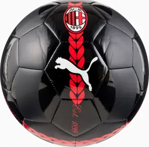 Футбольний м'яч Puma AC MILAN 24/25 PRE-MATCH чорно-червоний Розмір 5 084544-07