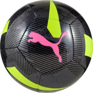 Футбольний м'яч Puma CAGE чорно-салатово-рожевий Розмір 5 084586-02