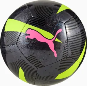 Футбольний м'яч Puma CAGE чорно-салатово-рожевий Розмір 5 084586-02