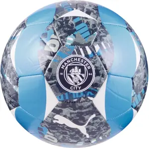 Футбольний м'яч Puma MANCHESTER CITY 24/25 PRE-MATCH сіро-блакитно-білий Розмір 5 084548-74