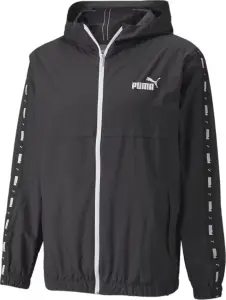 Вітровка Puma ESSENTIALS+ TAPE WINDBREAKER чорна 847477-01