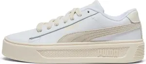 Кеди жіночі Puma SMASH 3.0 MONO TWIST біло-бежеві 395318-05