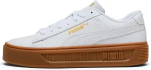 Кеди жіночі Puma SMASH V3 біло-коричневі 390758-21