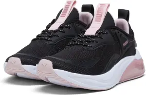 Кроссовки беговые женские Puma CELL THRILL черно-бело-светло-розовые 311224-03