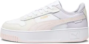 Кросівки жіночі Puma CARINA STREET біло-бежево-світло-рожеві 389390-10