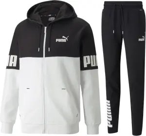 Спортивний костюм Puma POWER чорно-білий 670496-01__670425-01