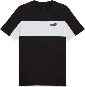 Футболка Puma ESSENTIALS чорно-біла 684685-01