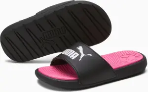 Шльопанці дитячі Puma COOL CAT 2.0 чорно-рожеві 390884-03