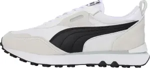 Кроссовки Puma RIDER FUTURE VINTAGE бело-бежево-черные 387672-11