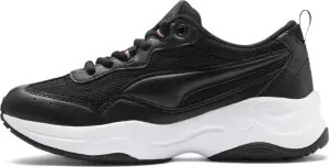 Кроссовки детские Puma CILIA черно-бело-розовые 370525-01