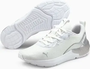 Кросівки для тренувань жіночі Puma CELL INITIATE SHIMMER біло-срібні 194407-02