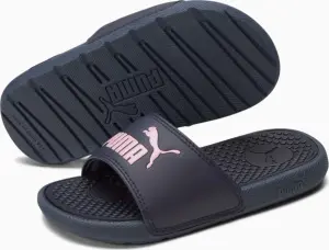 Шльопанці дитячі Puma COOL CAT темно-синьо-світло-рожеві 371026-24