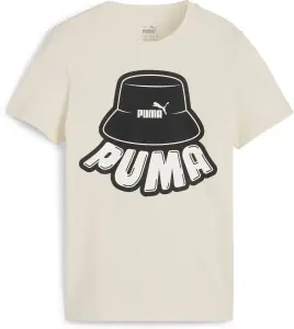 Футболка підліткова Puma ESSENTIALS MID 90S бежева 679720-87