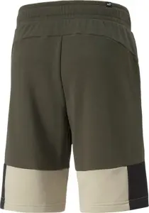 Шорти Puma ESSENTIALS+ BLOCK оливково-бежево-чорні 847429-64