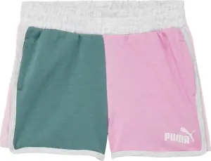 Шорти дитячі Puma MODERN SPORTS сіро-зелено-рожеві 859335-01
