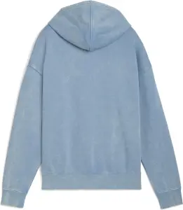 Худі жіноче Puma ESSENTIALS ELEVATED RELAXED WASH блакитне 68810334