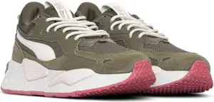 Кросівки жіночі Puma RS-Z REINVENT оливково-біло-коралові 383219-17