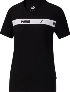 Футболка жіноча Puma LINE UP SCRIPT чорна 678750-01
