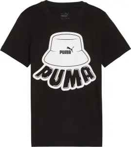 Футболка підліткова Puma ESSENTIALS MID 90S чорна 679720-01
