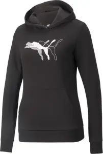 Худі жіноче Puma POWER GRAPHIC чорне 847114-01