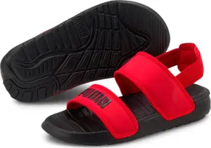 Сандалі дитячі Puma SOFT червоно-чорні 375695-02