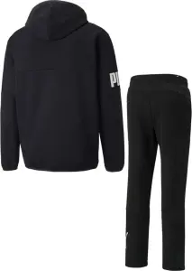 Спортивний костюм Puma POWER CAT чорно-білий 672799-01__849927-01