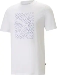 Футболка Puma GRAPHICS CAT біла 674474-02